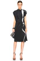 3.1 Phillip Lim Distorted Ruffle Dress In Black