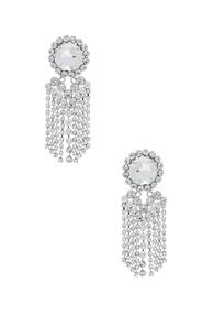 Alessandra Rich Chandelier Earrings In Metallics