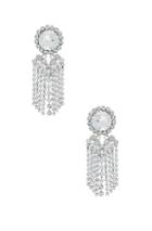 Alessandra Rich Chandelier Earrings In Metallics