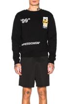 Off-white Summer Crewneck Sweatshirt In Black