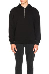 John Elliott Mercer Half Zip In Black
