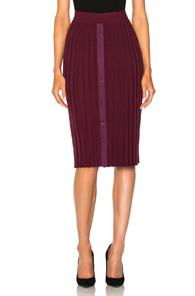 Altuzarra Burnet Knit Skirt In Purple