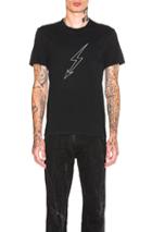 Givenchy Lightning Tee In Black