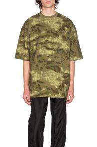Yeezy Season 3 Heavy Knit Tee In Green,abstract