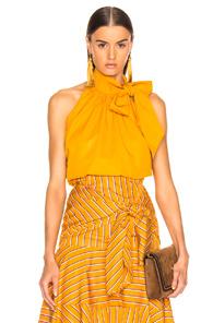 Silvia Tcherassi Acineta Blouse In Yellow