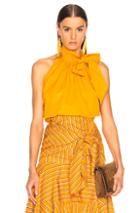 Silvia Tcherassi Acineta Blouse In Yellow