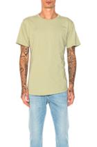 John Elliott Classic Curve Tee In Green