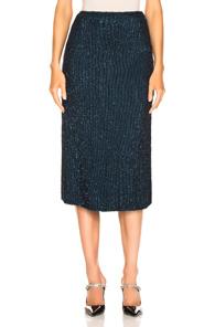 Retrofete Veronica Skirt In Blue