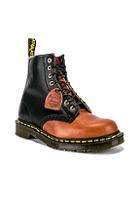 Dr. Martens Made In England 1460 Dublin Boots In Black,brown