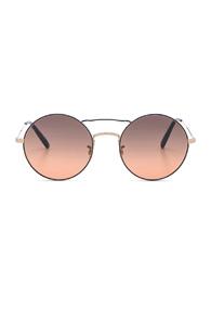Oliver Peoples Nickol Sunglasses In Metallics