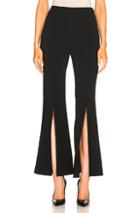Roland Mouret Parkgate Stretch Viscose Trousers In Black