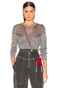 Rag & Bone Blaze Crew In Gray,purple