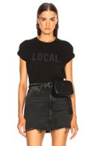 Local Authority Local Pocket Tee In Black