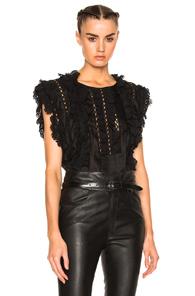 Isabel Marant Nandy Top In Black