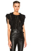 Isabel Marant Nandy Top In Black