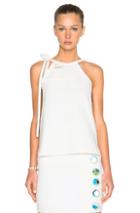 Christopher Esber Rope Tie Top In White