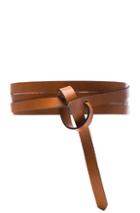 Isabel Marant Bow Belt In Brown,neutrals