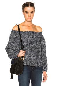 Apiece Apart Glorieta Top In Blue,abstract