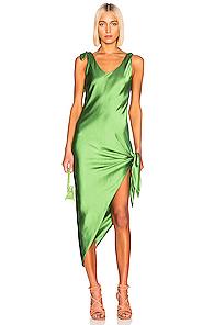 Cult Gaia Dehlila Dress In Green