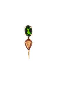 Ileana Makri Oval & Pear Single Branch In Metallics