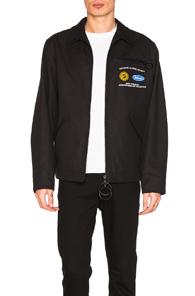 Off-white Work Jacket In Black