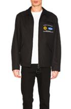 Off-white Work Jacket In Black
