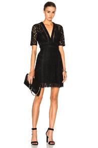 Veronica Beard Sage Mini Dress In Black