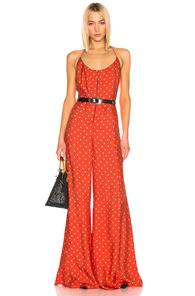 Alexis Holland Jumpsuit In Abstract,red