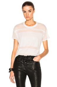Rag & Bone/jean Vintage Burnout Tee In White