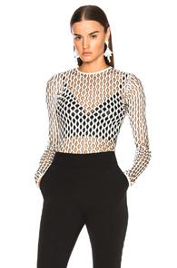 Beaufille Florin Top In Abstract,white