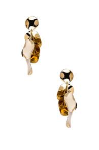 Isabel Marant Drop Earrings In Metallic