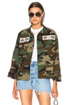 Icons Military Field Jacket In Green