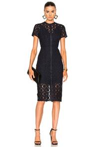 Lover Charlotte Sheath Dress In Blue