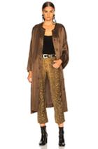 Raquel Allegra Kimono In Brown