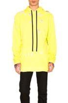 Unravel For Fwrd Oversized Hoodie In Yellow,neon
