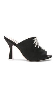 Attico Sartin Pamela Slide Heels In Black
