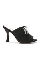 Attico Sartin Pamela Slide Heels In Black