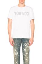 Helmut Lang Re-edition Cowboy T-shirt In White