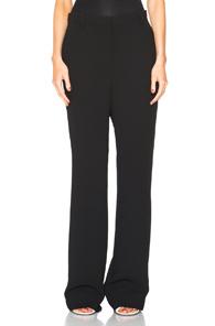 Acne Studios Obel Crepe Trousers In Black