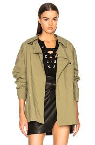 Isabel Marant Lorenzo Jacket In Green