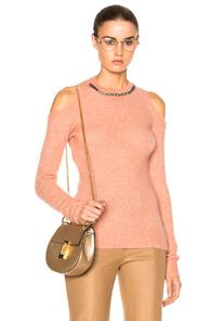 No. 21 Embellished Sweater In Pink