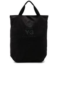 Y-3 Yohji Yamamoto Tote Bag In Black