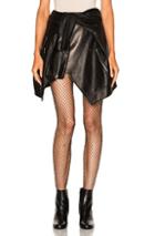 Magda Butrym Buffalo Skirt In Black