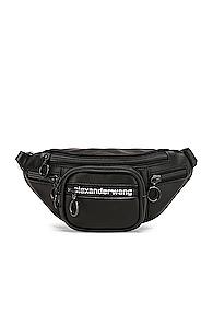 Alexander Wang Attica Soft Mini Fanny Crossbody Bag In Black