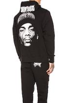 Sss World Corp Sssnoop Tears Hoodie In Black