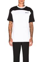 Givenchy Colorblock Tee In Black,white