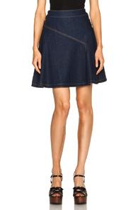 See By Chloe Denim Skirt In Blue