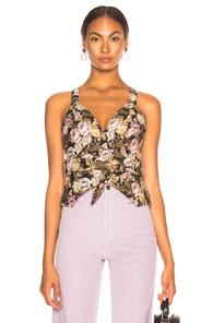 Nanushka Levi Top In Black