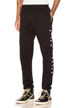 Unravel Tattoo Track Pants In Black