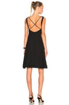 No. 21 Strappy Dress In Black